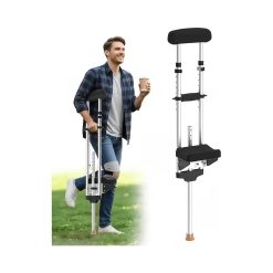 Adjustable Knee Support Crutch